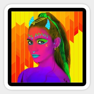 Rainbow Grimes Sticker